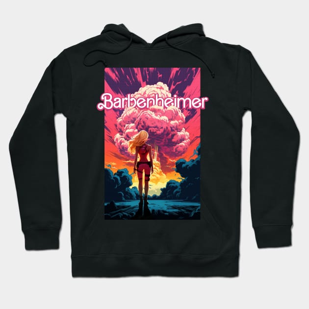 Barbie x Oppenheimer 2023 | BARBENHEIMER Hoodie by j.marichkart